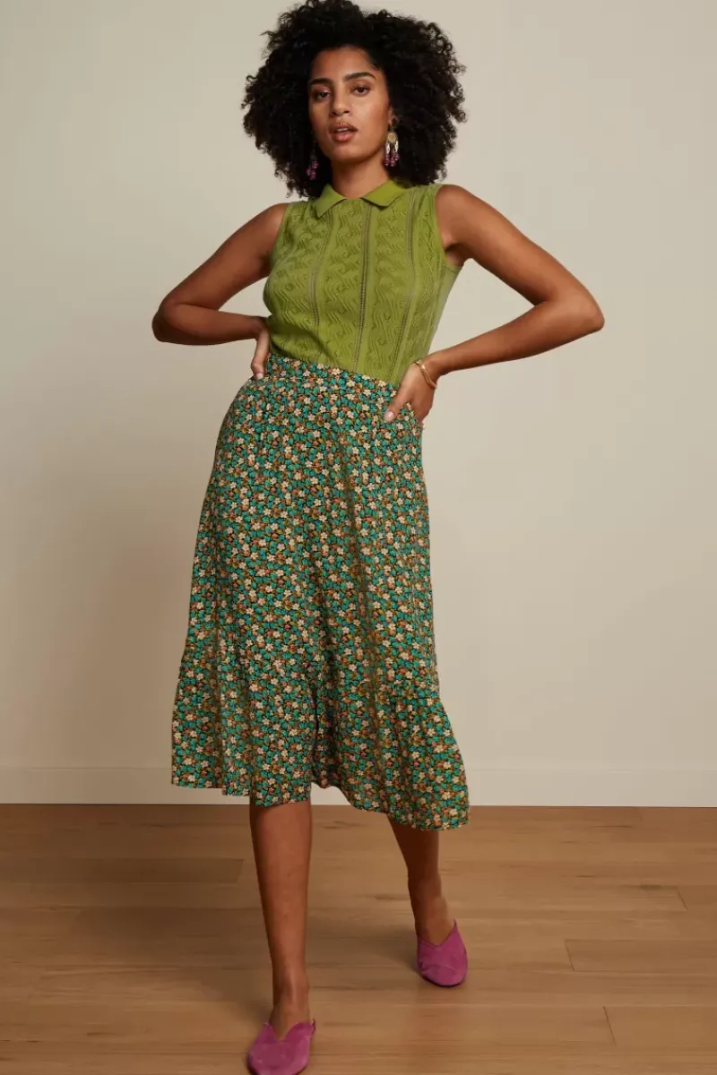 King Louie Rokken<Esme Skirt Caliente Atlantis Green