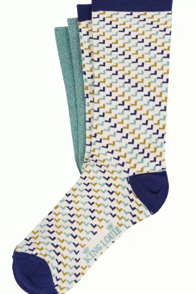 King Louie Vintage Accessoires<Gift Box Cubanelle Streeple Blue