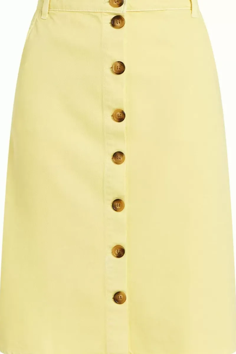 King Louie Rokken<Marie Skirt Garment Dye Lemonade Yellow