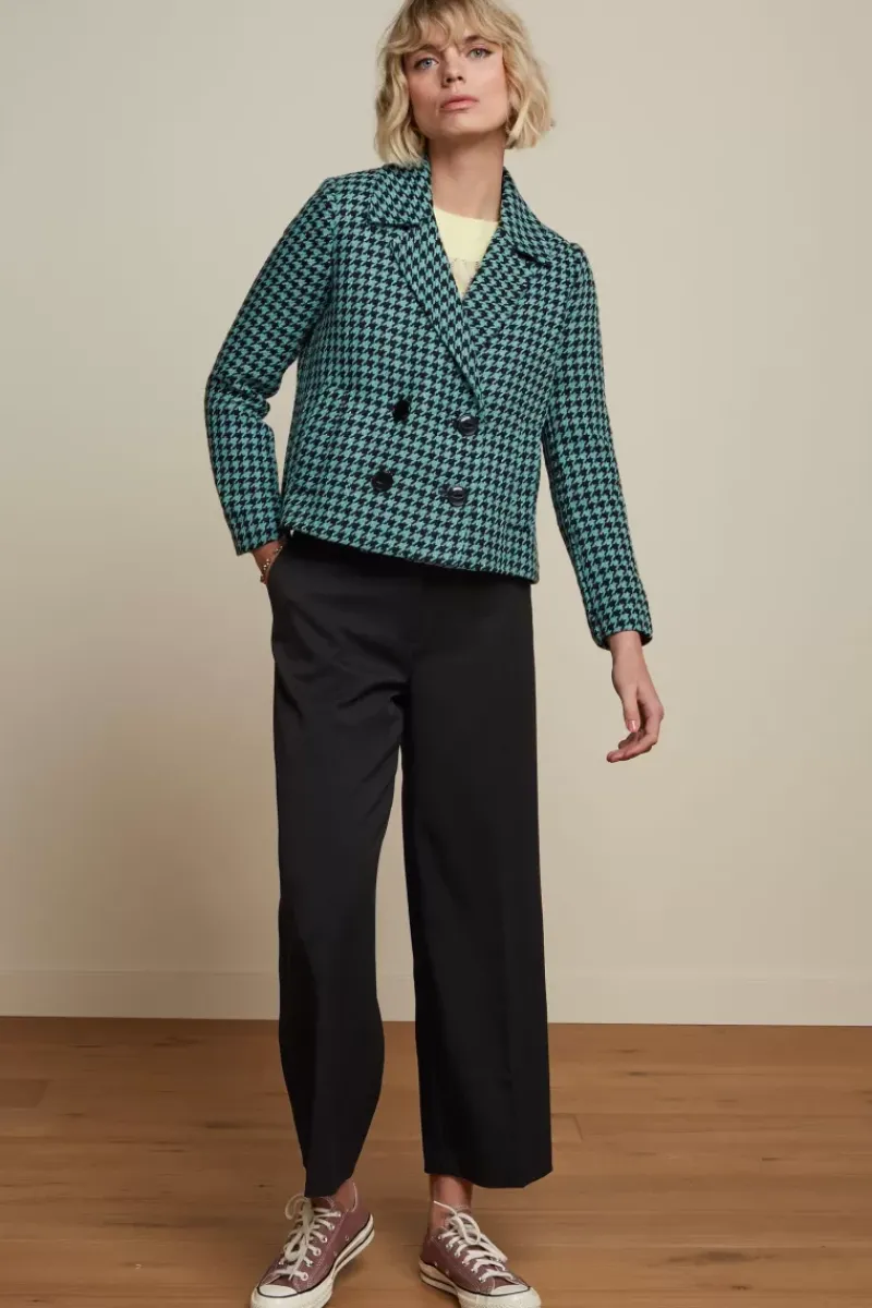 King Louie Jassen & Blazers<Patti Coat Rubio Check Black