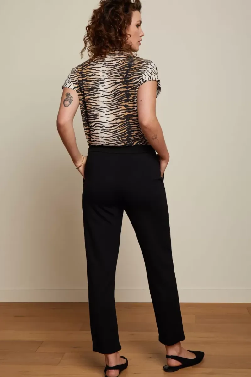 King Louie Broeken<Roisin Pants Milano Uni Black