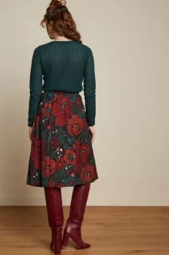 King Louie Tops & Shirts<Agnes Ajour Top Cottonclub Pine Green
