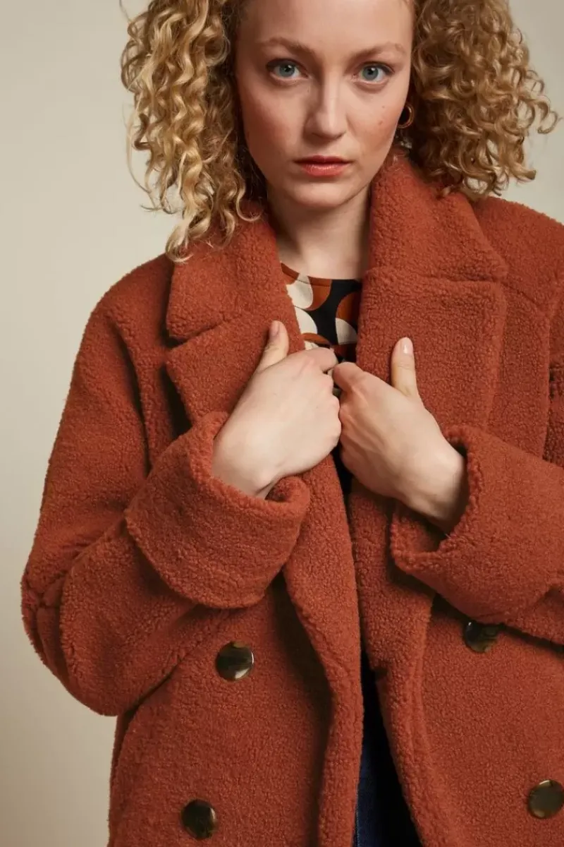 King Louie Jassen & Blazers<Amelie Coat Murphy Patina Brown