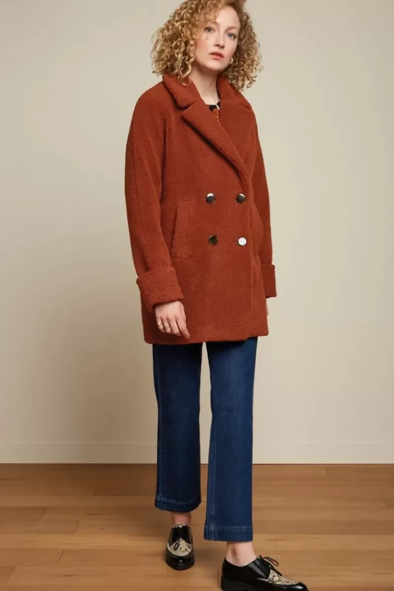 King Louie Jassen & Blazers<Amelie Coat Murphy Patina Brown