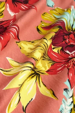 King Louie Jurken<Anna Maxi Dress Paraiso Apricot Pink