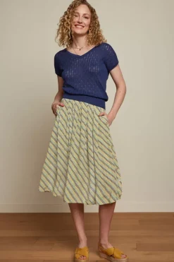 King Louie Rokken<Arianne Pleat Skirt Wylie Marzipan