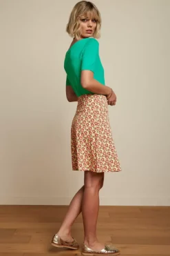 King Louie Tops & Shirts<Audrey Top Cottonclub Delphinium Green