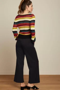 King Louie Truien<Bellsleeve Top Hernandez Black