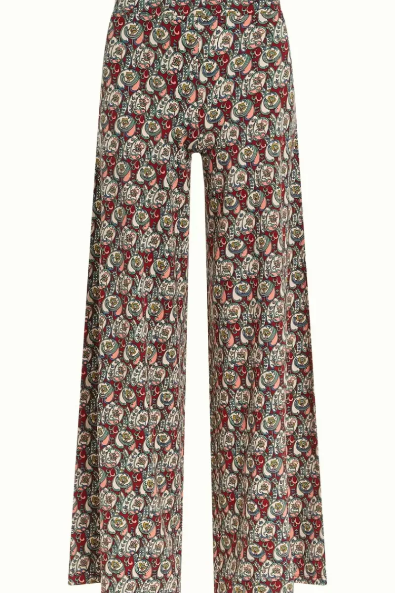King Louie Broeken<Border Palazzo Pants Navarro True Red