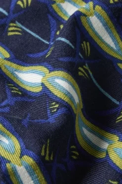 King Louie Broeken<Border Palazzo Pants Saba Sapphire Blue