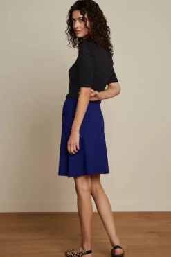 King Louie Rokken<Border Skirt Milano Uni Peacoat Blue