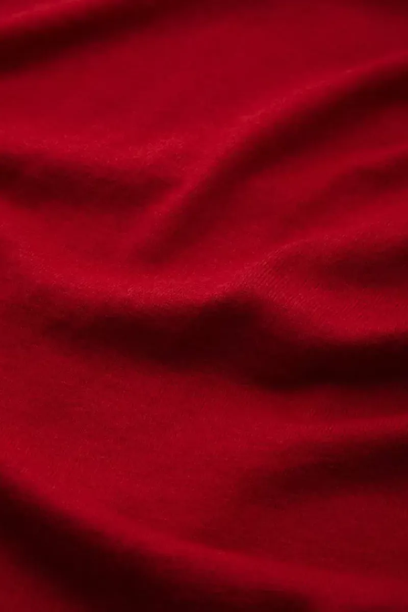 King Louie Vesten<Cardi Roundneck Cocoon Icon Red