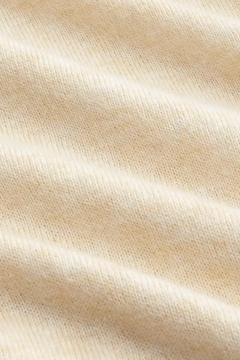King Louie Vesten<Cardi Roundneck Cocoon Cream