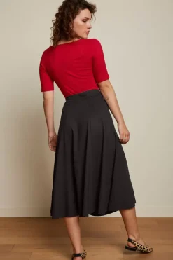 King Louie Tops & Shirts<Carice V Top Uni Rib Ruby Red