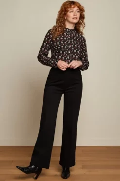 King Louie Broeken<Celi Sailor Pants Aurora Black
