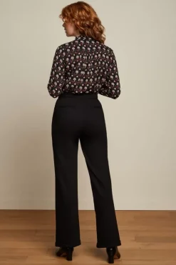 King Louie Broeken<Celi Sailor Pants Aurora Black