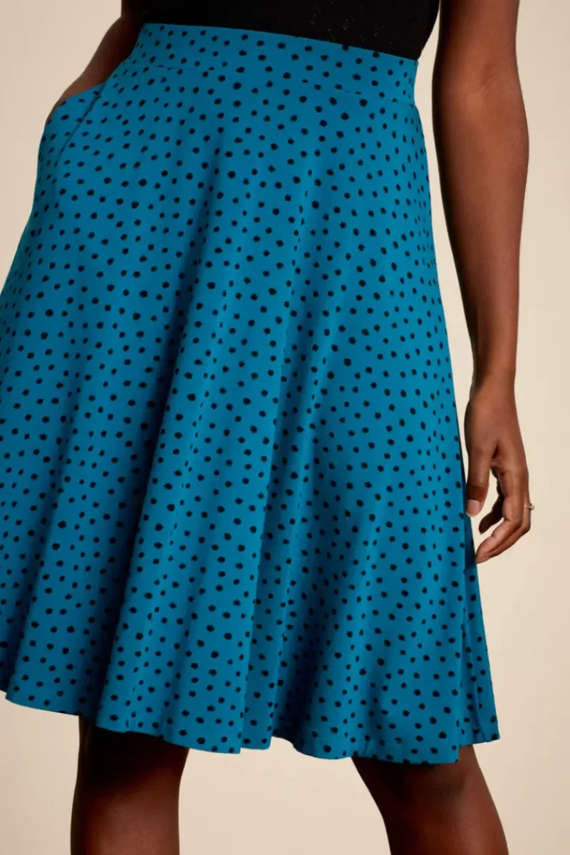 King Louie Rokken<Circle Skirt Farola Bay Blue
