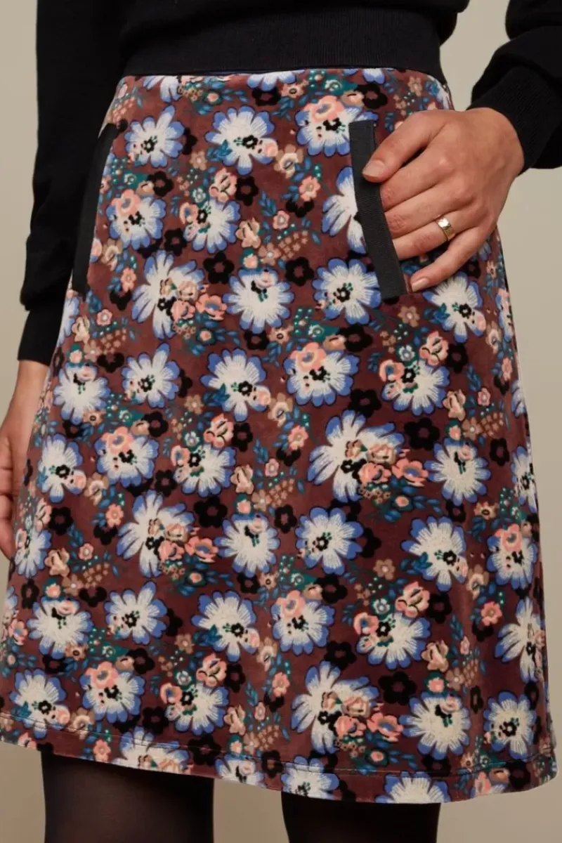 King Louie Rokken<Davis Skirt Midwood Pecan Brown