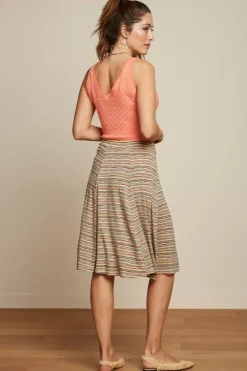 King Louie Tops & Shirts<Deep V Camisole Mateo Cadmium Orange