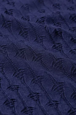 King Louie Tops & Shirts<Deep V Top Mateo Nuit Blue