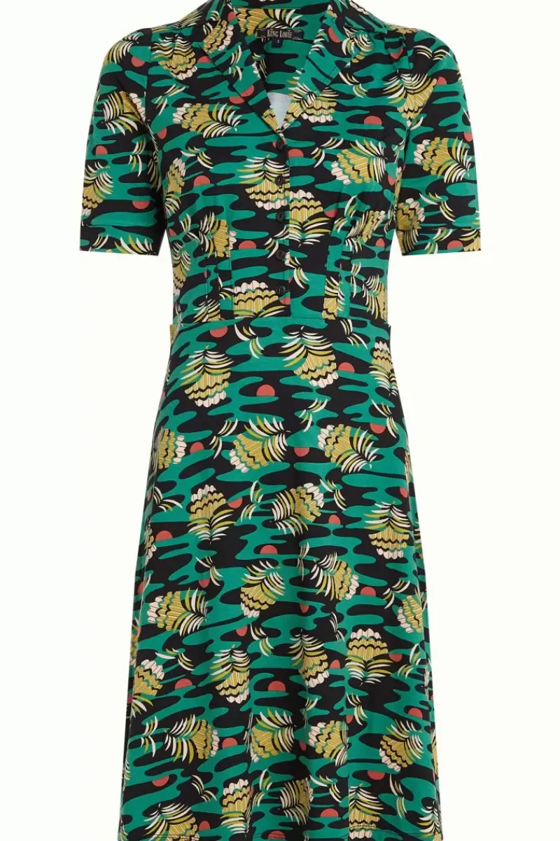 King Louie Jurken<Diner Dress Pica Black