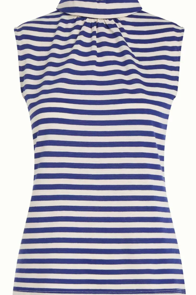 King Louie Tops & Shirts<Dita Top Chopito Stripe Deep Blue
