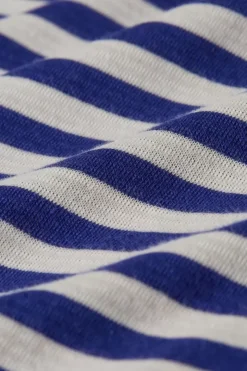 King Louie Tops & Shirts<Dita Top Chopito Stripe Deep Blue