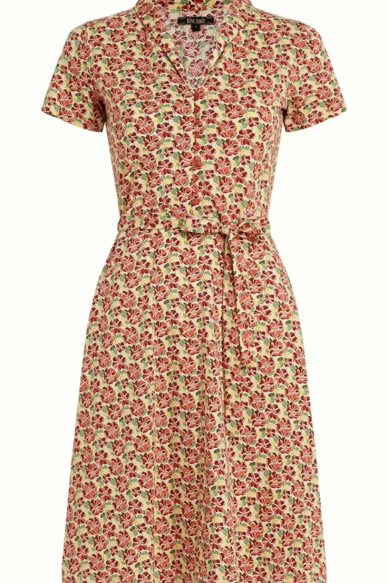King Louie Jurken<Emmy Dress Miniata Flame Orange