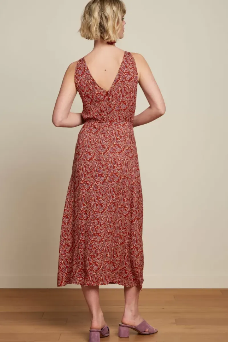 King Louie Jurken<Hazel Dress Pereira Spicy Brown