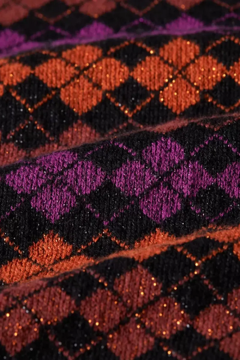 King Louie Truien<Jada Sweater Clover Sparkling Purple