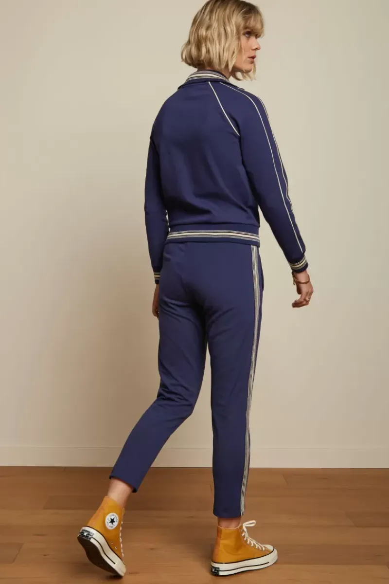 King Louie Broeken<Joni Pants Miami Sweat Nuit Blue