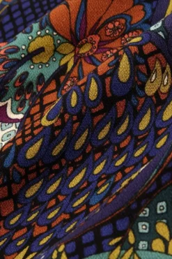 King Louie Rokken<Juno Midi Skirt Clubbin Blue