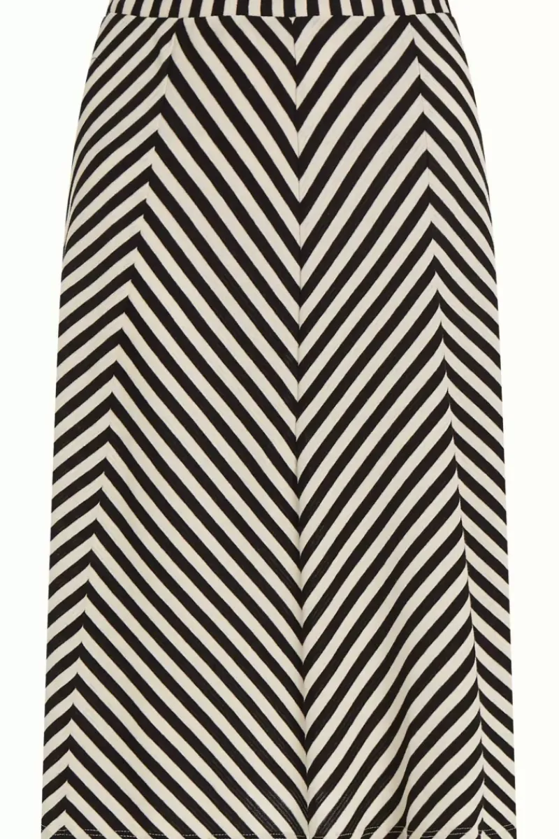 King Louie Rokken<Juno Panel Skirt Chopito Stripe Black