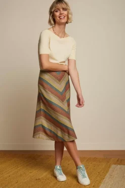 King Louie Rokken<Juno Skirt Merolla Golden Brown
