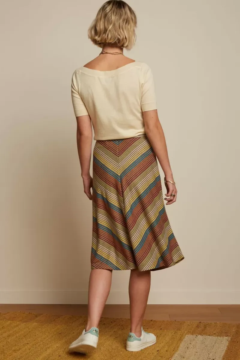 King Louie Rokken<Juno Skirt Merolla Golden Brown