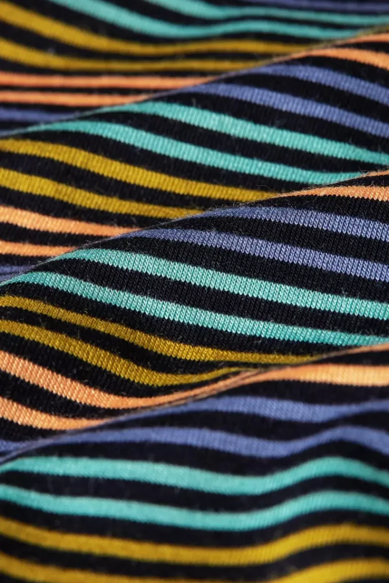 King Louie Tops & Shirts<Knot Top Mariani Stripe Black