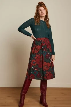 King Louie Rokken<Layla Skirt Gossip Brique Red