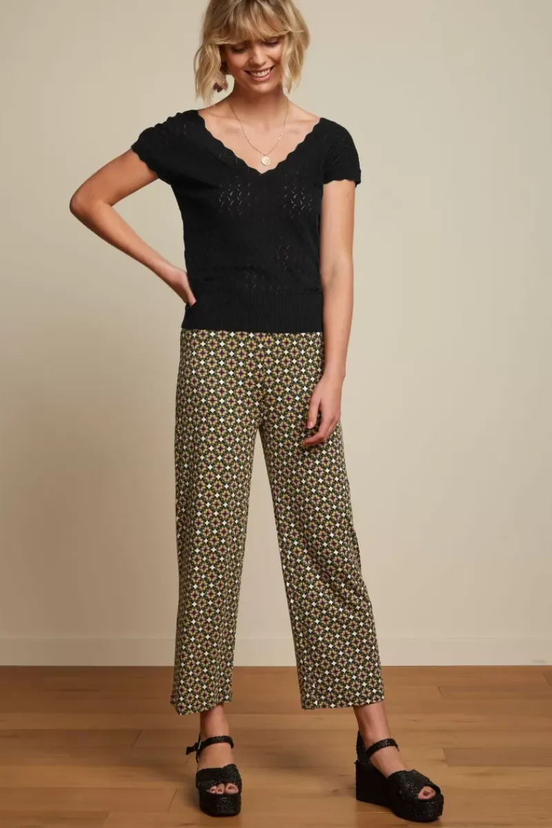 King Louie Tops & Shirts<Lila V Top Rocky Ajour Black