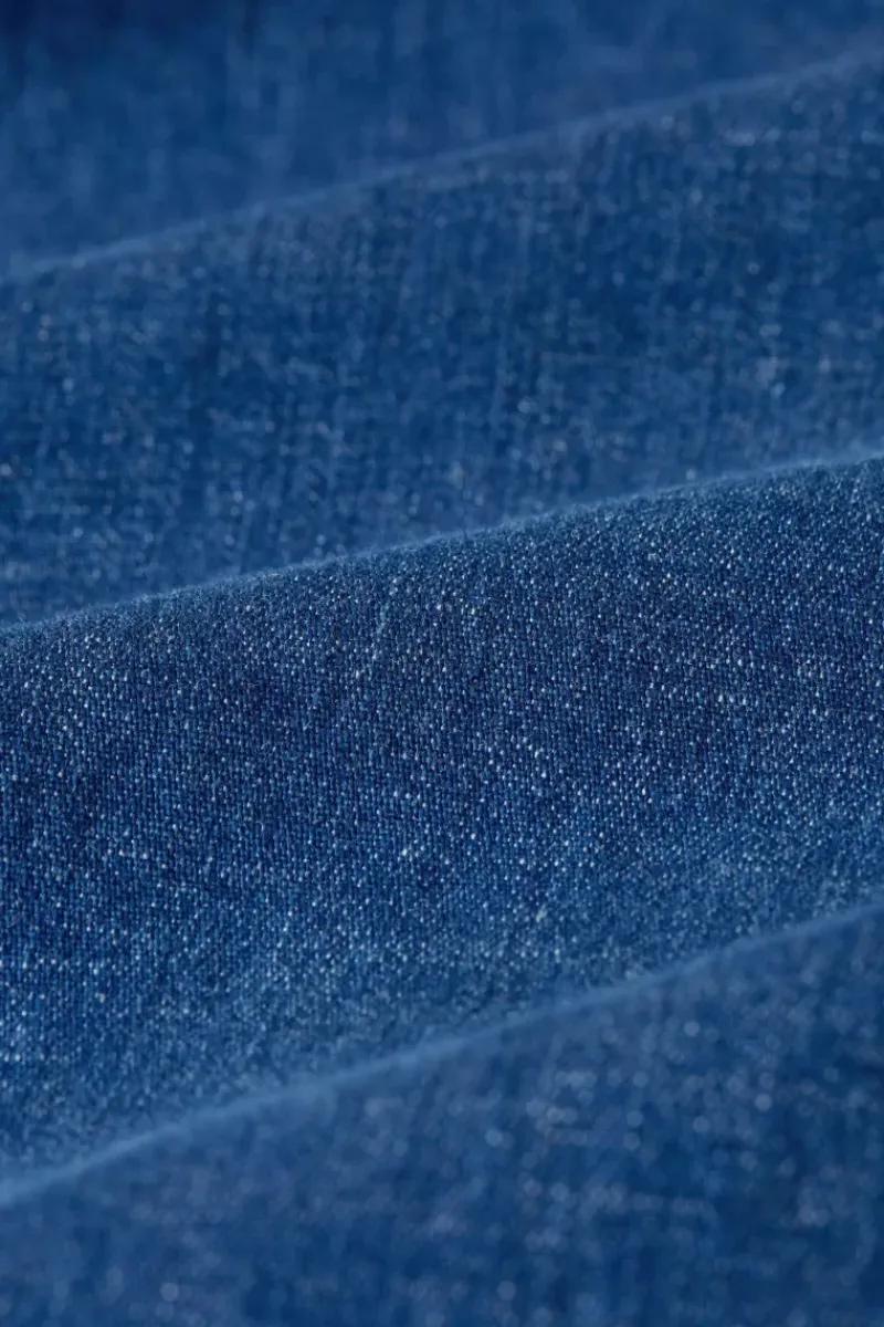 King Louie Broeken<Lisa Culotte Chambray Denim Blue