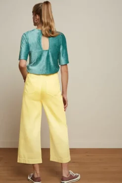 King Louie Tops & Shirts<Lizzy Top Uni Pepper Smoke Green