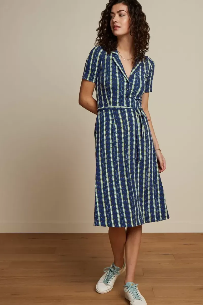 King Louie Jurken<Lola Dress Saba Sapphire Blue
