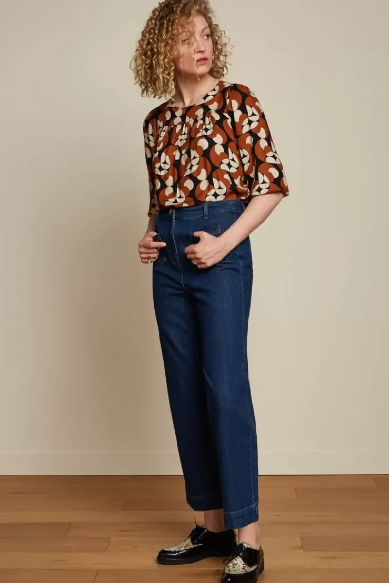 King Louie Blouses<Luella Top Bassline Black