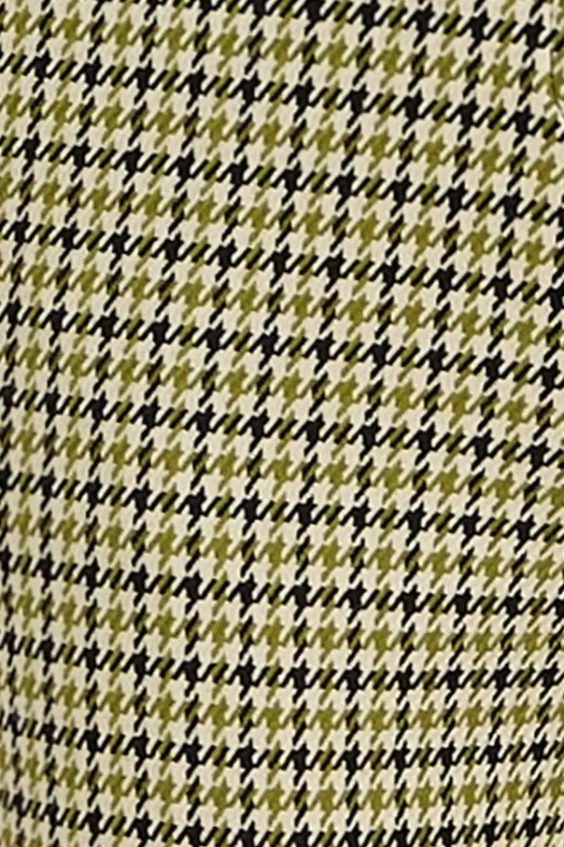 King Louie Broeken<Luz Pants Pied-De-Poule Woodbine Green