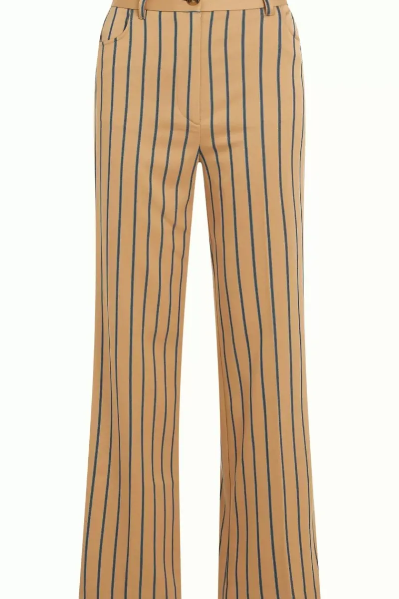 King Louie Broeken<Marcie Pants Cubano Stripe Latte