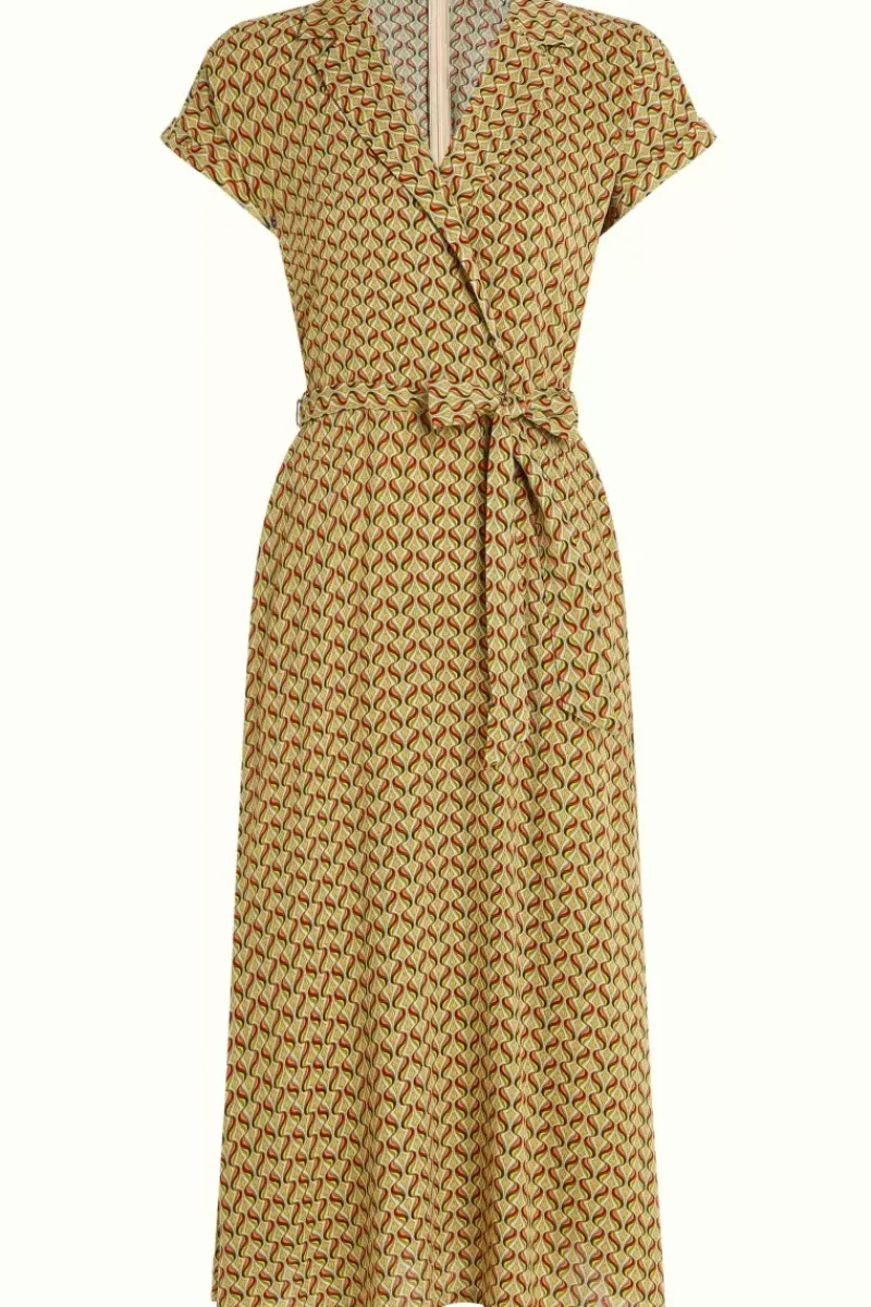King Louie Jurken<Maria Dress La Sape Spring Yellow