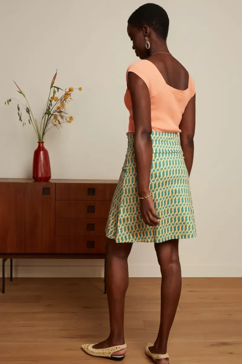 King Louie Tops & Shirts<Marie Top Cottonclub Coral Orange