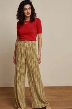 King Louie Broeken<Marlene Pants La Sape Spring Yellow