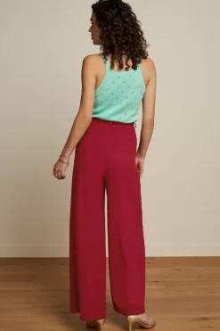 King Louie Broeken<Marlene Pants Timba Cherry Red