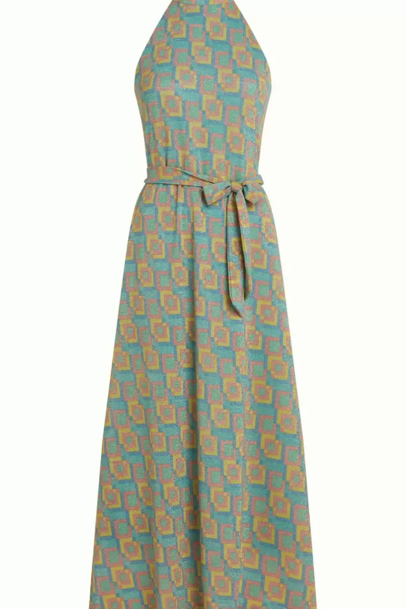 King Louie Jurken<Marty Halter Dress Limon Mint Green