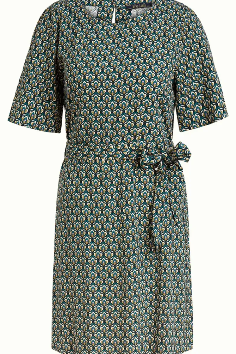 King Louie Jurken<Mila Tunic Dress Pinar Deep Teal